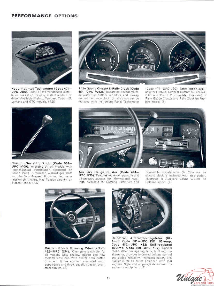 1969 Pontiac Accessories Brochure Page 8